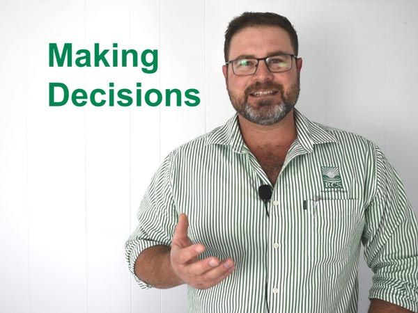 Making decisions - David McLean